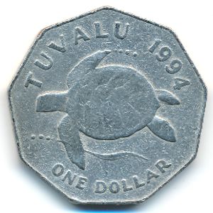 Tuvalu, 1 dollar, 1994