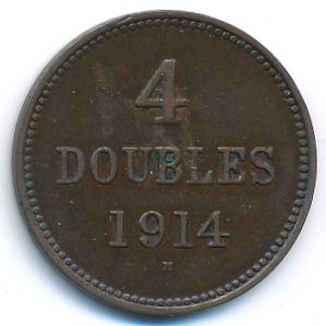 Guernsey, 4 doubles, 1914