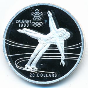 Канада, 20 долларов (1987 г.)