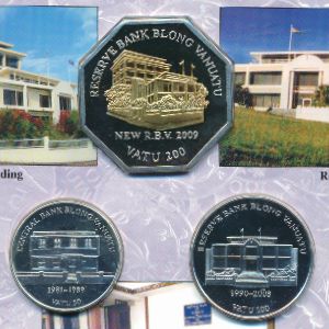 Вануату, Набор монет (2009 г.)