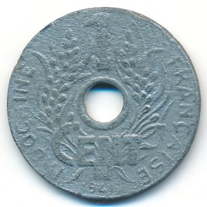 French Indo China, 1 cent, 1941