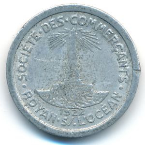 Руайян., 5 сентим (1922 г.)