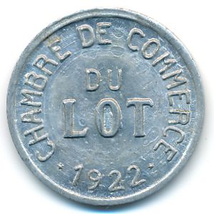 Нотгельды Франции, 10 сентим (1922 г.)