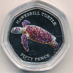 Океанские Территории, 50 пенсов (2019 г.)