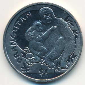 Сьерра-Леоне, 1 доллар (2010 г.)