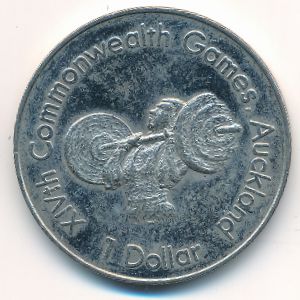 Новая Зеландия, 1 доллар (1989 г.)