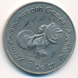 Новая Зеландия, 1 доллар (1989 г.)