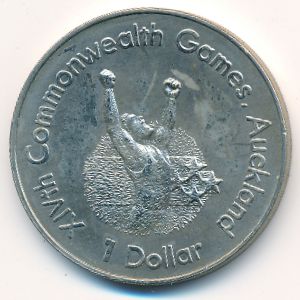 Новая Зеландия, 1 доллар (1989 г.)