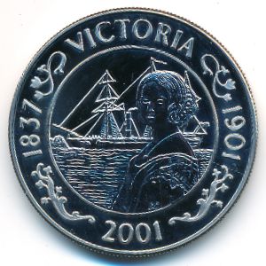 Остров Святой Елены, 50 пенсов (2001 г.)