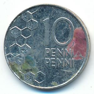 Финляндия, 10 пенни (1995 г.)