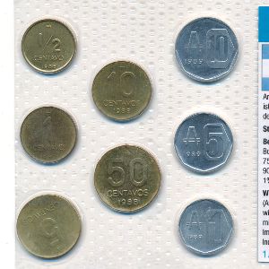 Аргентина, Набор монет