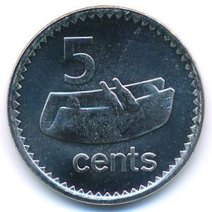 Фиджи, 5 центов (2010 г.)