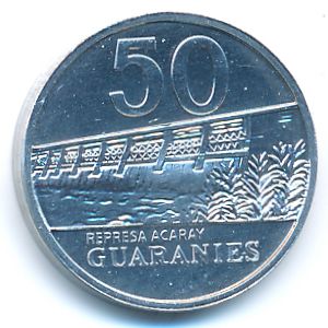 Paraguay, 50 guaranies, 2016
