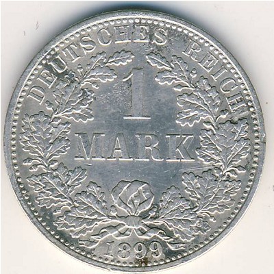 Германия, 1 марка (1899 г.)