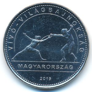 Венгрия, 50 форинтов (2019 г.)