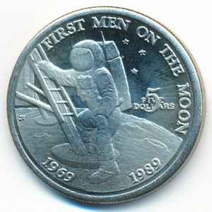 Маршалловы острова, 5 долларов (1989 г.)