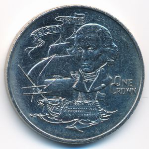 Гибралтар, 1 крона (1980 г.)