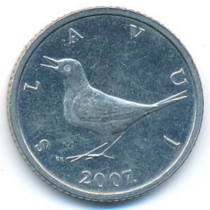 Croatia, 1 kuna, 2007