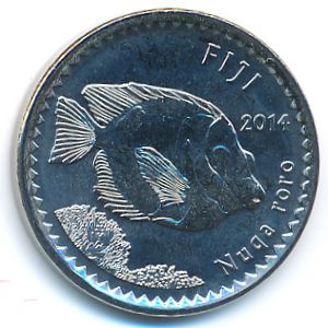 Фиджи, 5 центов (2014 г.)