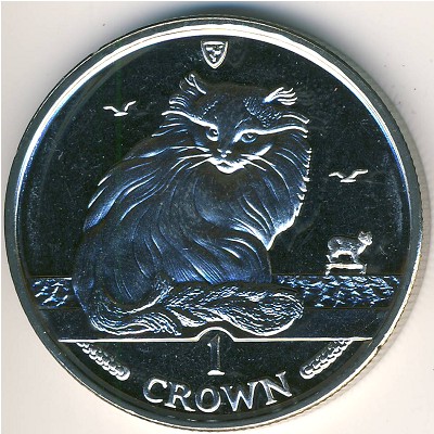 Остров Мэн, 1 крона (1995 г.)