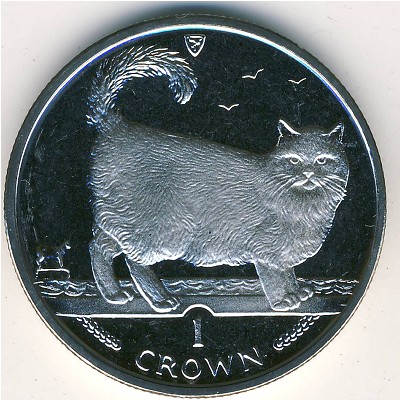 Остров Мэн, 1 крона (1998 г.)