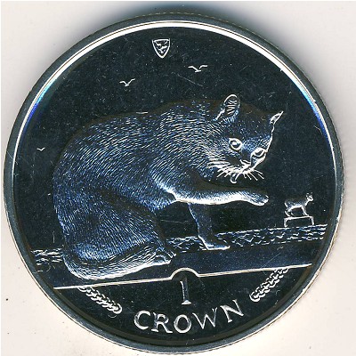 Остров Мэн, 1 крона (1999 г.)
