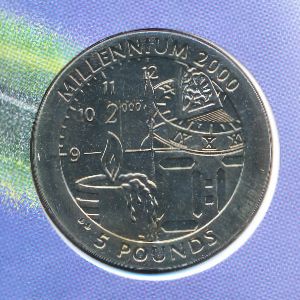 Гибралтар, 5 фунтов (1999 г.)