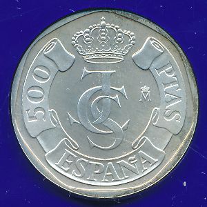Испания, 500 песет (1987 г.)