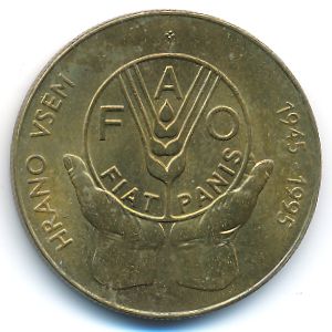 Словения, 5 толаров (1995 г.)