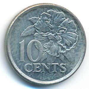 Trinidad & Tobago, 10 cents, 1997