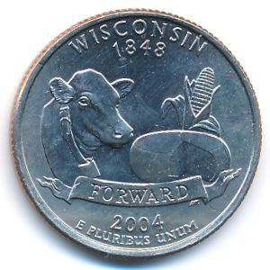 США, 1/4 доллара (2004 г.)