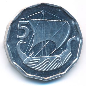Кипр, 5 мил (1982 г.)