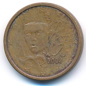 Франция, 1 евроцент (2004 г.)