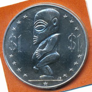 Острова Кука, 1 доллар (1973 г.)