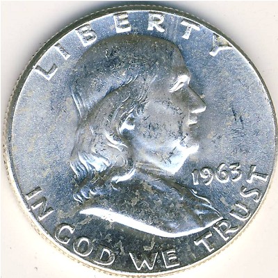 США, 1/2 доллара (1963 г.)