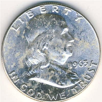 США, 1/2 доллара (1963 г.)