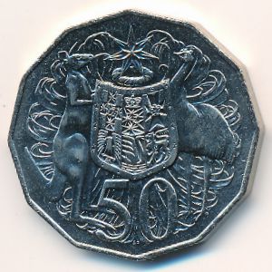 Австралия, 50 центов (1969–1984 г.)
