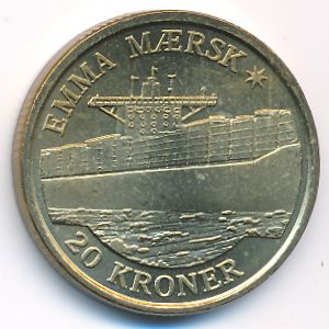 Дания, 20 крон (2011 г.)