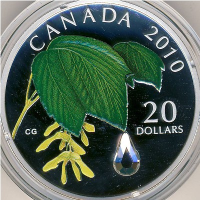 Canada, 20 dollars, 2010