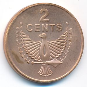 Соломоновы острова, 2 цента (2005 г.)