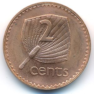 Фиджи, 2 цента (1995 г.)