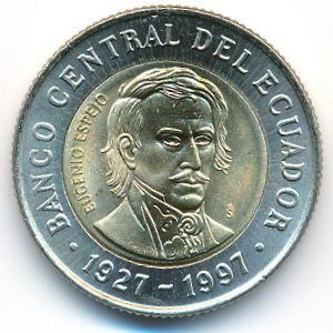 Ecuador, 1000 sucres, 1997