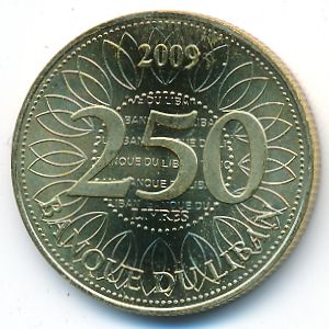 Ливан, 250 ливров (2009 г.)