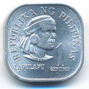 Филиппины, 1 сентимо (1975 г.)