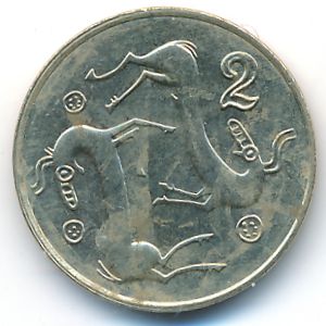 Кипр, 2 цента (1994 г.)