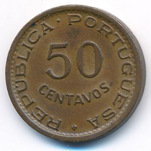 Мозамбик, 50 сентаво (1953 г.)