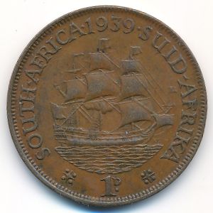 ЮАР, 1 пенни (1939 г.)