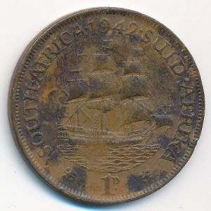 ЮАР, 1 пенни (1942 г.)
