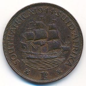 ЮАР, 1 пенни (1944 г.)