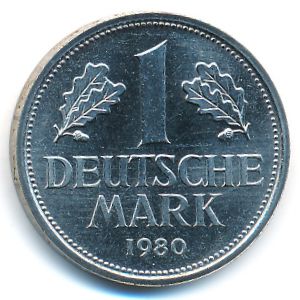 ФРГ, 1 марка (1980 г.)